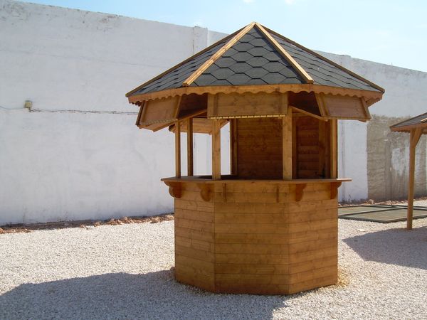 chiringuito de madera