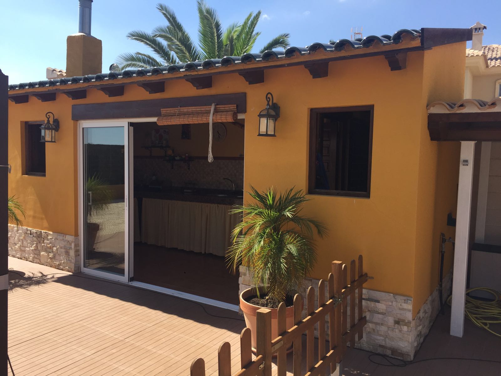 chiringuito de madera