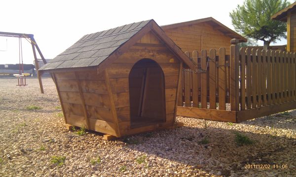 Casetas de Perros en madera