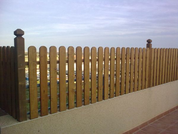 Vallas de madera