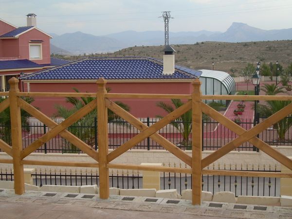 Vallas de madera
