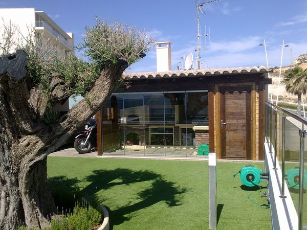 pergolas de madera para barbacoas