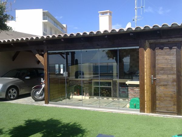 pergolas de madera para barbacoas