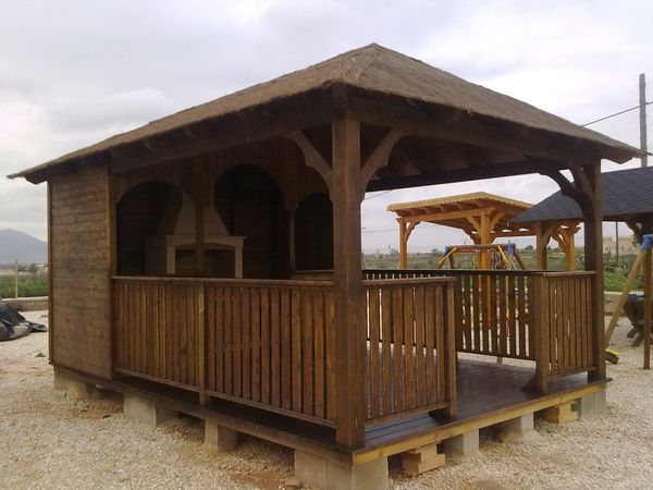 Pergolas para barbacoa