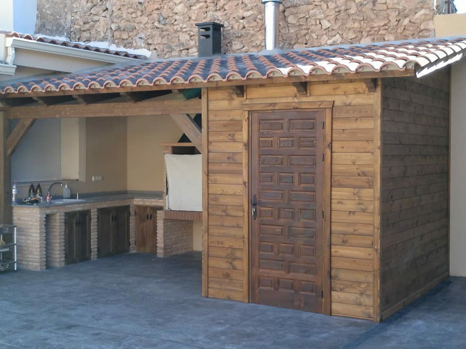Pergolas para barbacoa