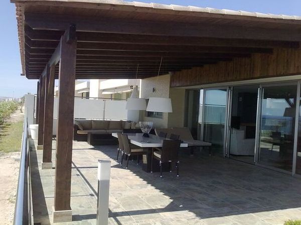pergola de madera