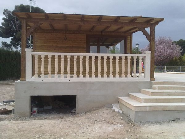 pergola de madera