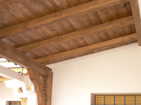 pergola de madera